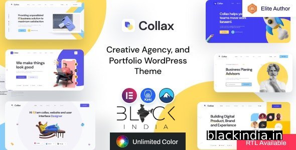Collax v1.0.9 - Creative Agency WordPress Theme